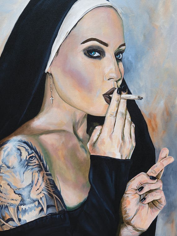 Wicked Nun 3 by Mark Fox