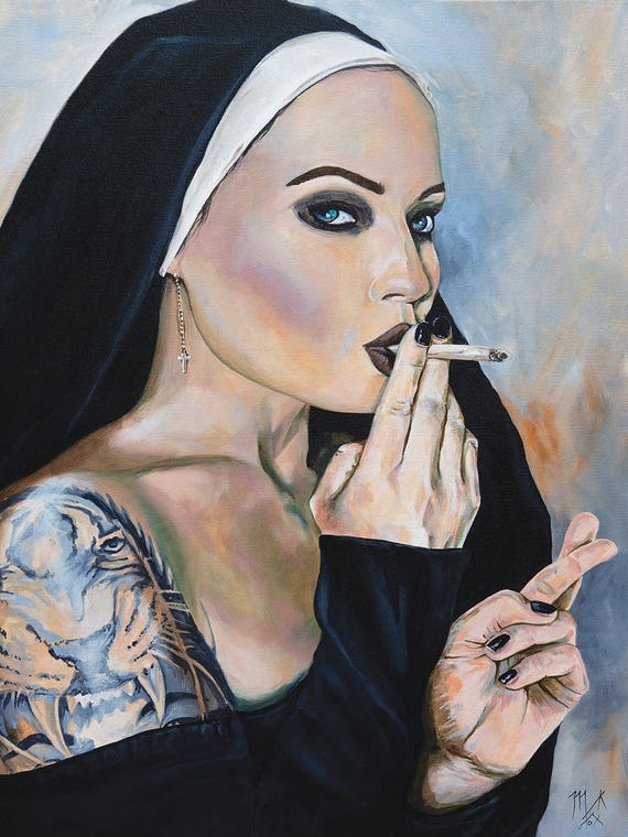 Wicked Nun 3 by Mark Fox