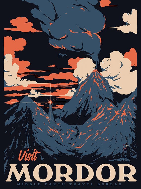 Visit Mordor II by Mathiole