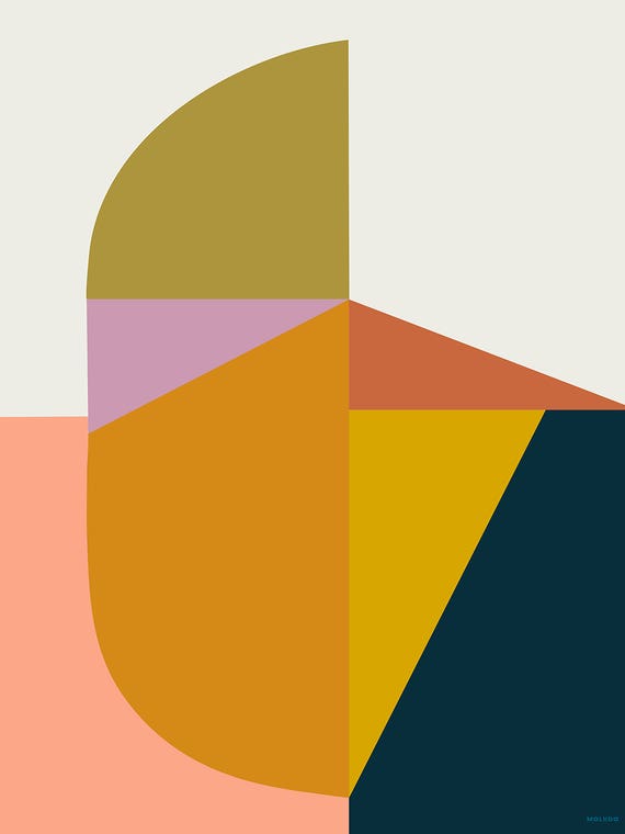 Abstract Chromatic I by Maluda 