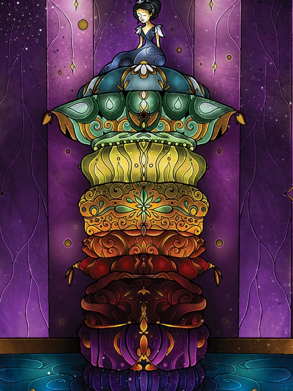 Princess And The Pea by Mandie Manzano