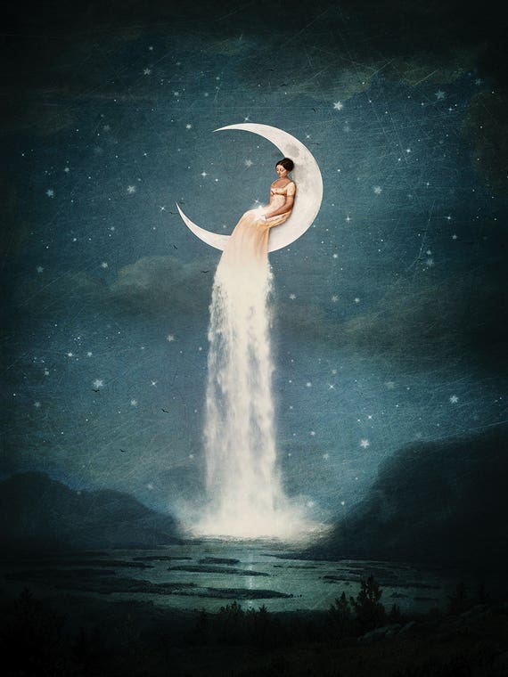 Moonriver Lady by Paula Belle Flores