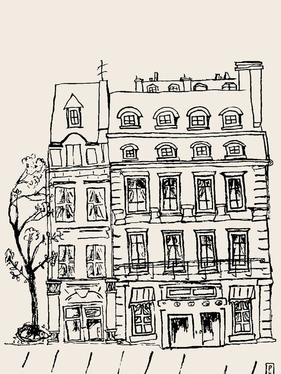 A Parisienne Building by Pascale Berkowitz
