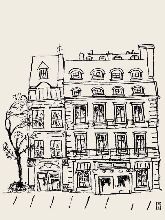 A Parisienne Building by Pascale Berkowitz