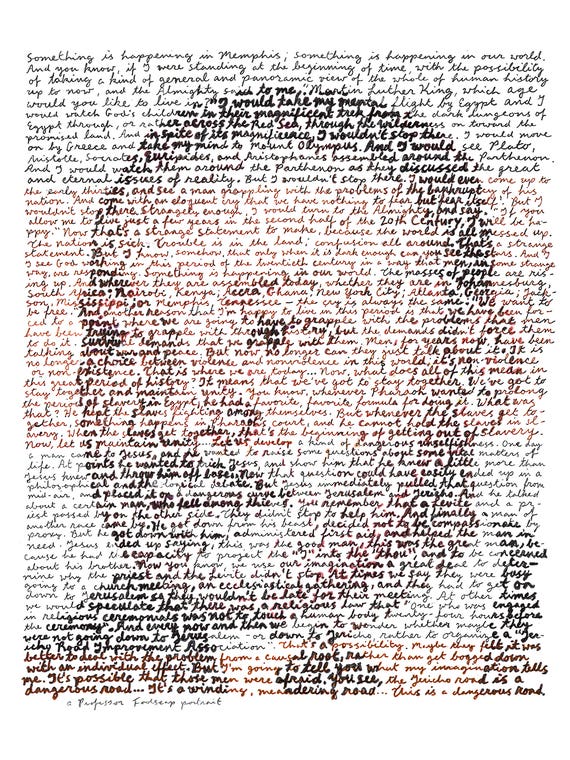 Martin Luther King Jr by Professor Foolscap