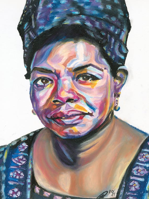 Maya Angelou by Petra Hoette