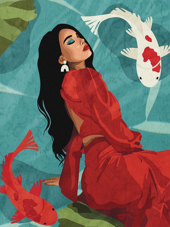 Connecting With Nature | Koi Fishes by PB.Journal