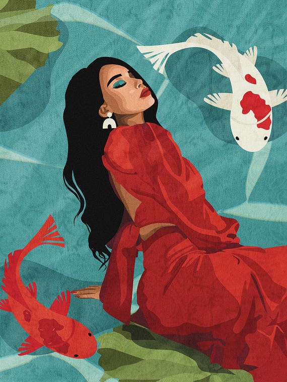 Connecting With Nature | Koi Fishes by PB.Journal 