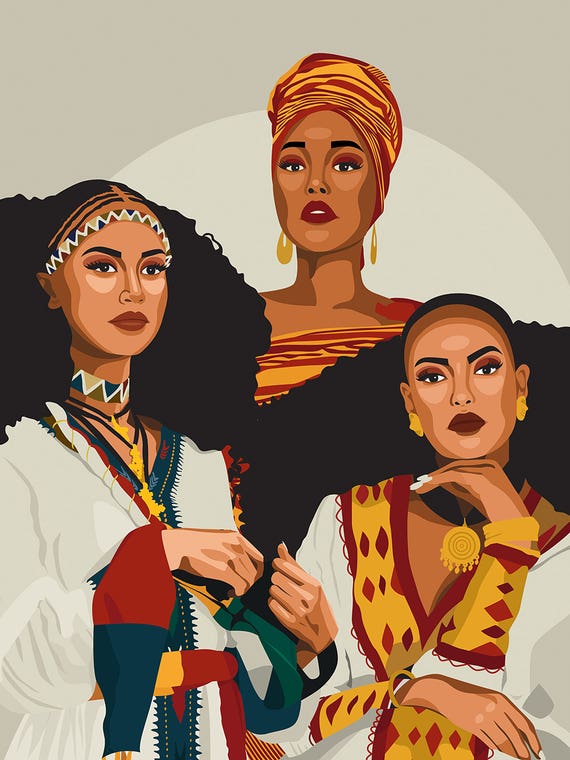 African Trio | Ethiopian, Somalia, Habesha by PB.Journal