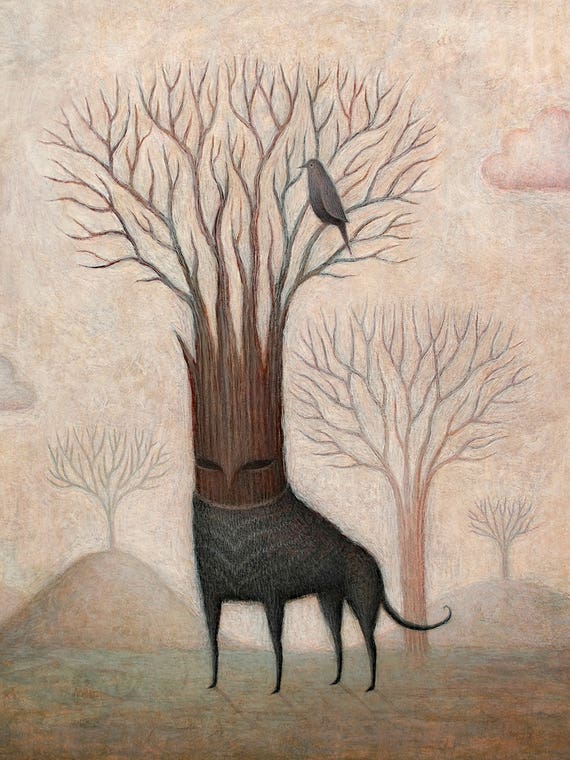 Sometimes He'd Rather Be A Tree by Paul Barnes