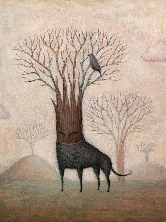 Sometimes He'd Rather Be A Tree by Paul Barnes