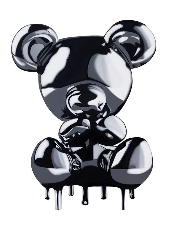 Drip Bear by P Muir Art