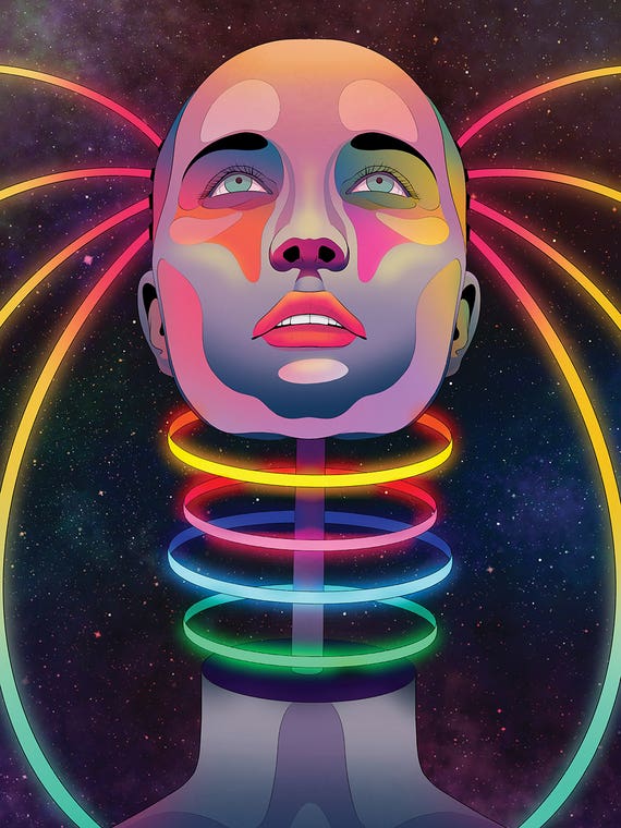 Neon Thought by Patrick Quirke
