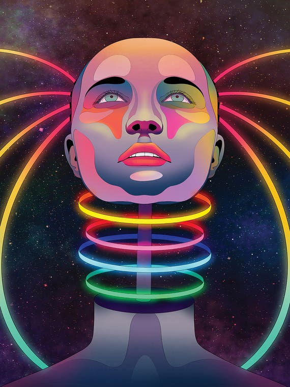 Neon Thought by Patrick Quirke