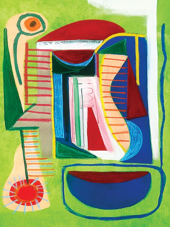 Custard Apple III by R A Langley