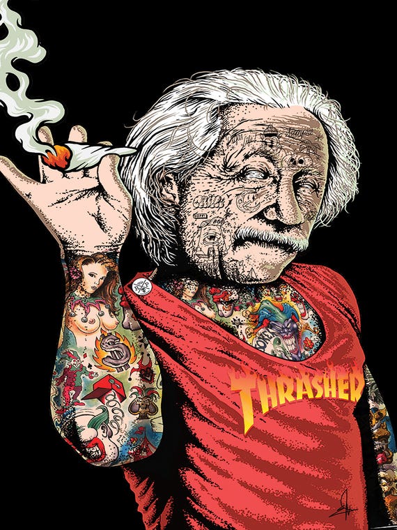 Einstein by El Rokk 