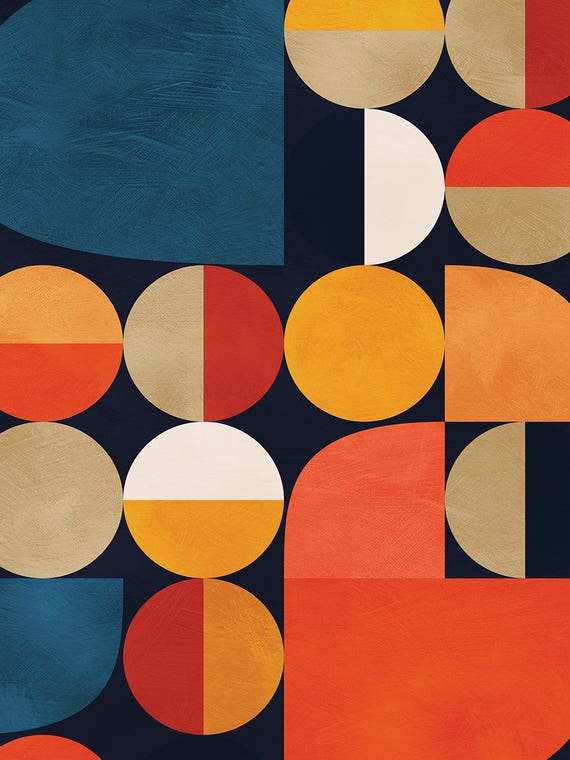 Mid Century Modern II by Ana Rut Bré