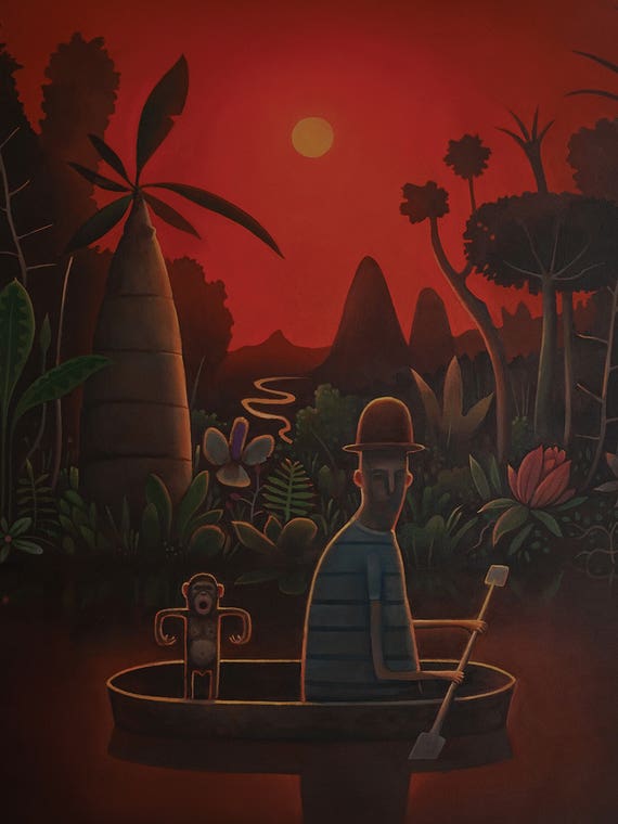 The Wonderings Of A Monkey by Rory Mitchell