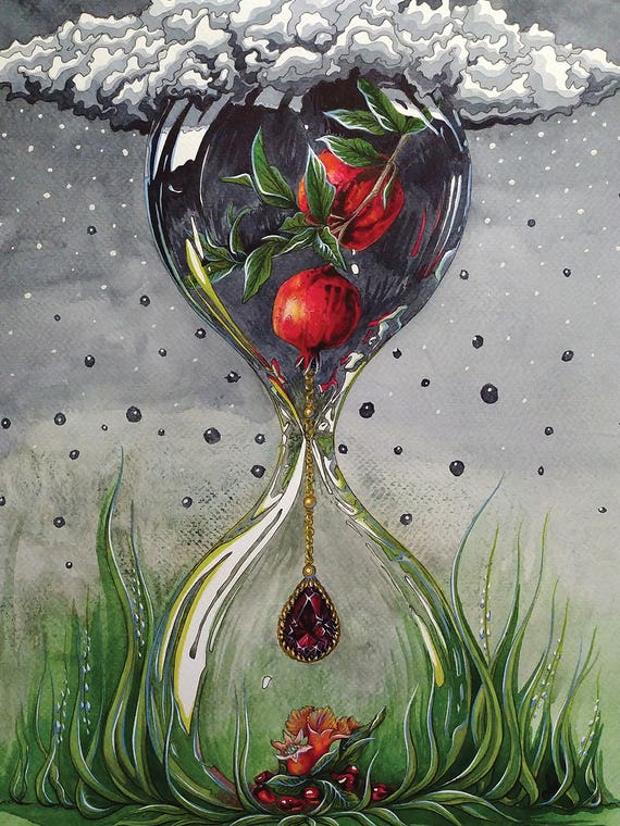 Persephone's Clock by Anna Shabalova