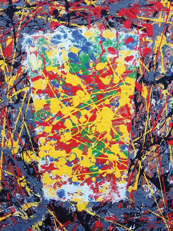 Pollock Pint by Scott Clendaniel