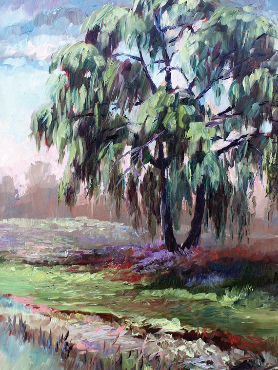 The Old Willow Tree by Sharon Sunday