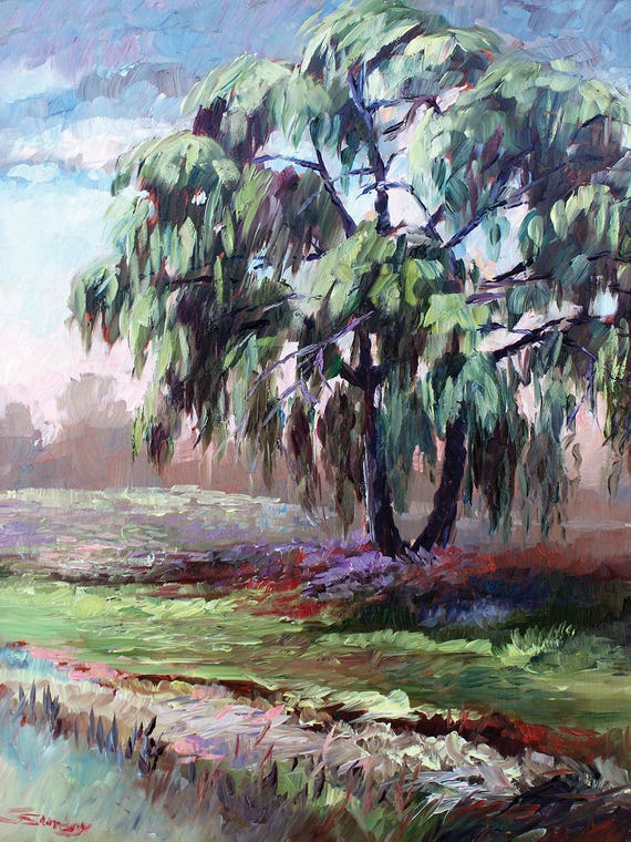 The Old Willow Tree by Sharon Sunday