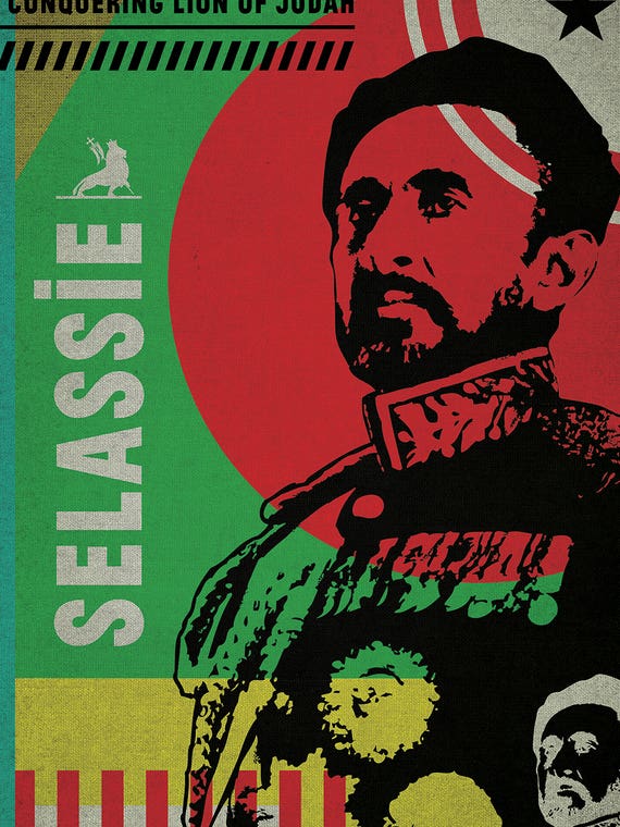 Haile Selassie by Supanova