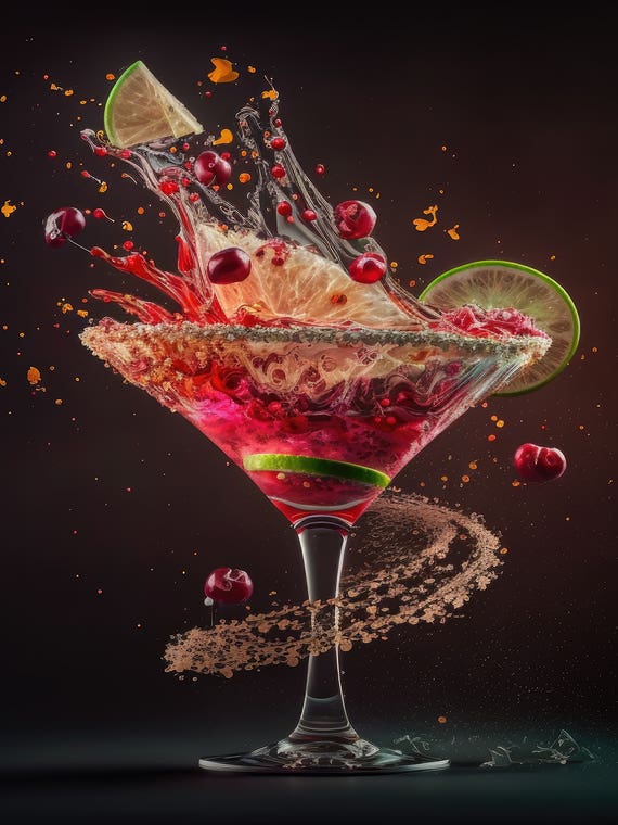 Modern Explosive Cosmopolitan by Spacescapes 