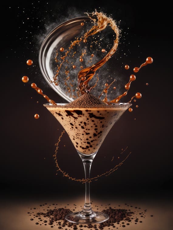Contemporary Twist, Espresso Martini by Spacescapes