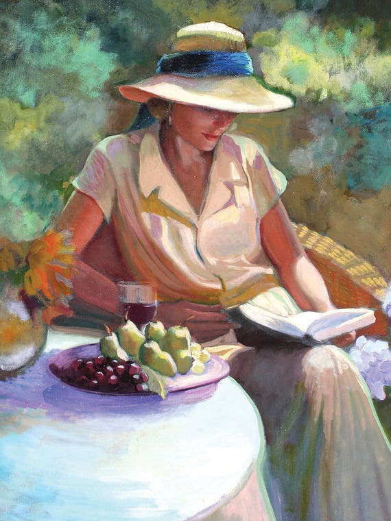 Girl In Yellow by Sally Rosenbaum