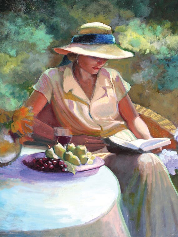 Girl In Yellow by Sally Rosenbaum