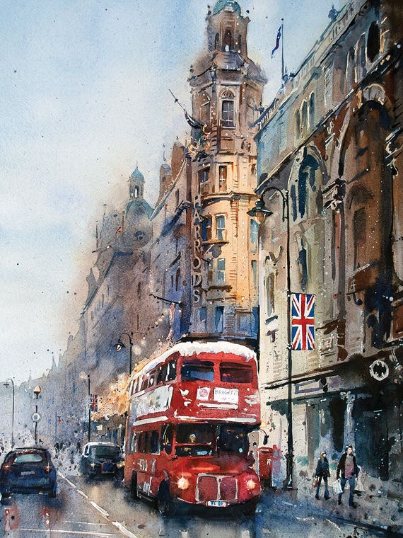 Knightsbridge In December by Svetlin Sofroniev