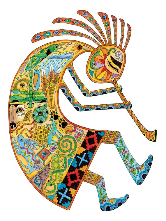 Kokopelli by Sue Coccia