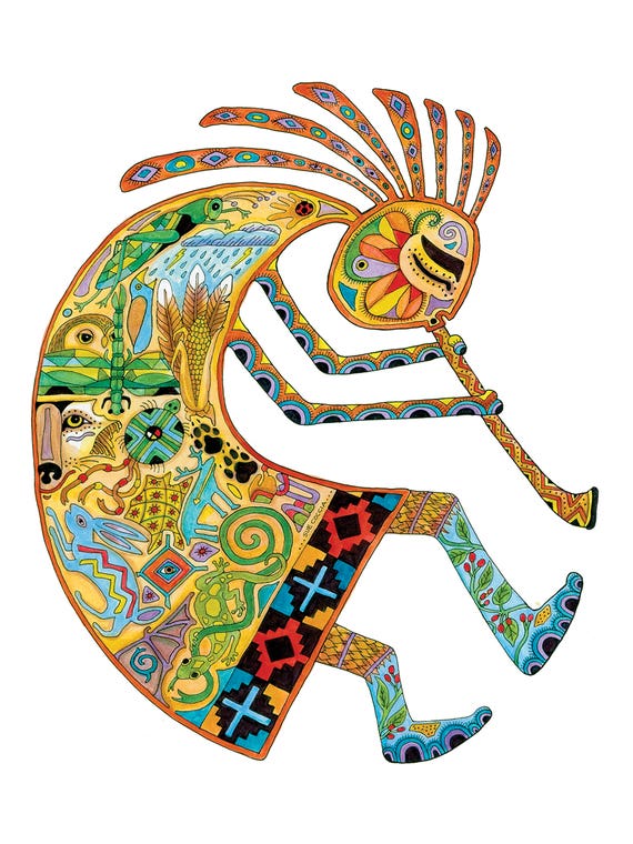 Kokopelli by Sue Coccia