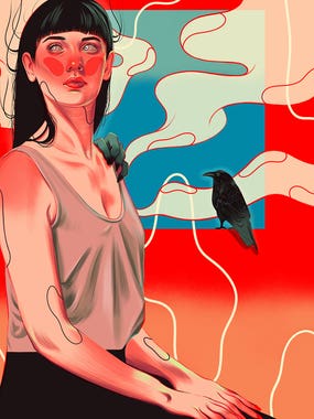 Grasp by iCanvas Artist Sara Lee