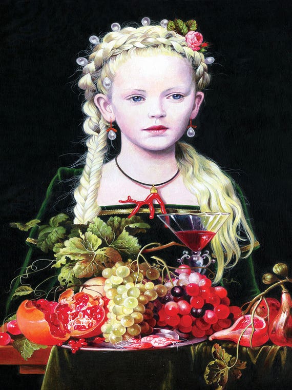 La Figlia di Jan Davidzs de Heem by Titti Garelli