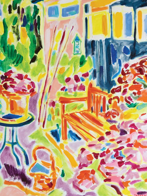 In The Garden by Tamara Jare