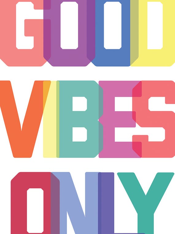 Good Vibes Only - Multicolor by The Native State