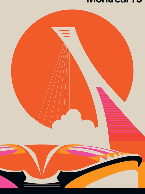 Montreal 76 by Bo Lundberg