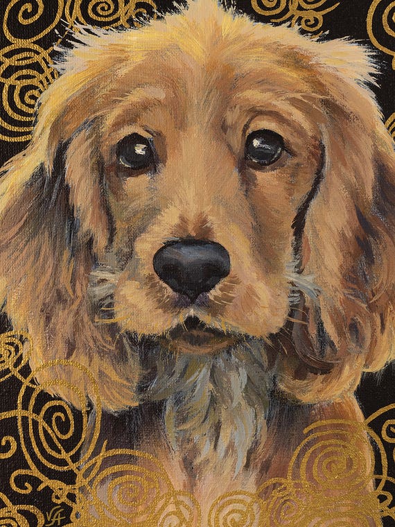 English Cocer Spaniel by Alona Vakhmistrova
