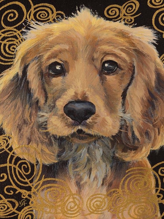 English Cocer Spaniel by Alona Vakhmistrova