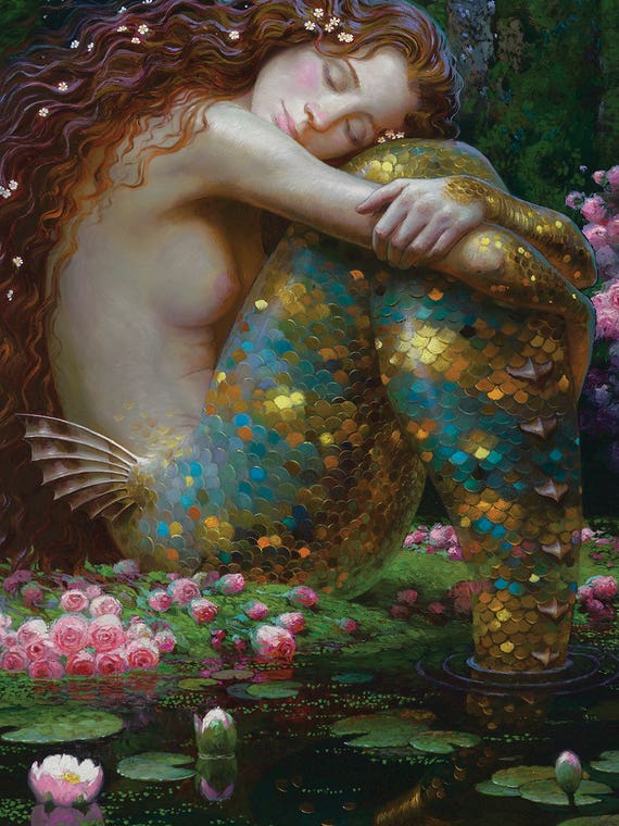 Mermaid's Dream by Victor Nizovtsev