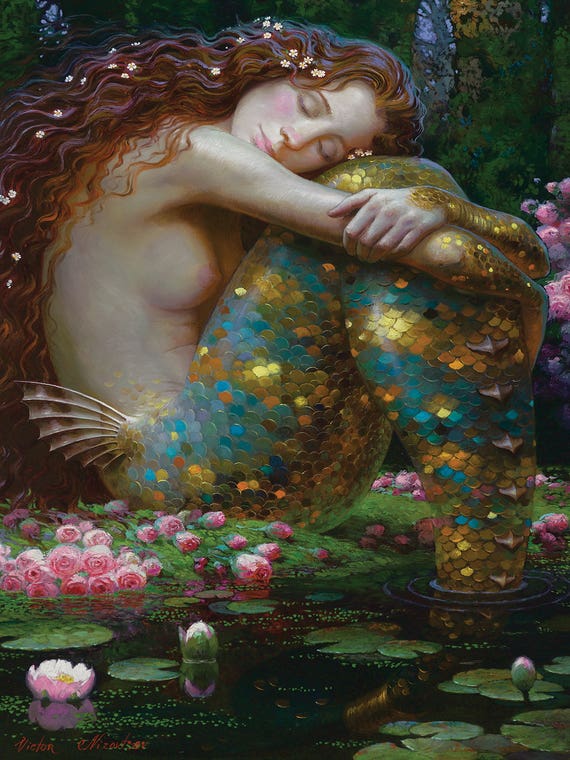 Mermaid's Dream by Victor Nizovtsev