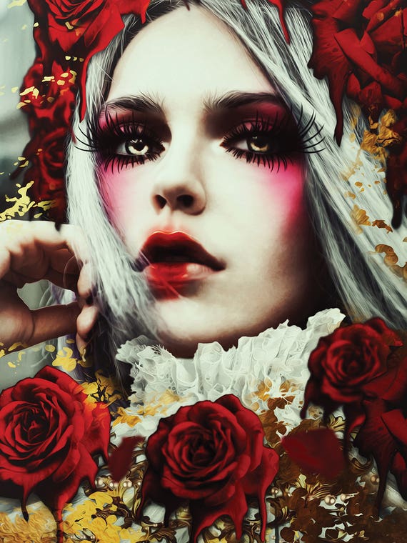 Bleeding Roses by Victoria Obscure