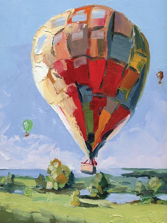 Hot Air Balloon by Vita Schagen