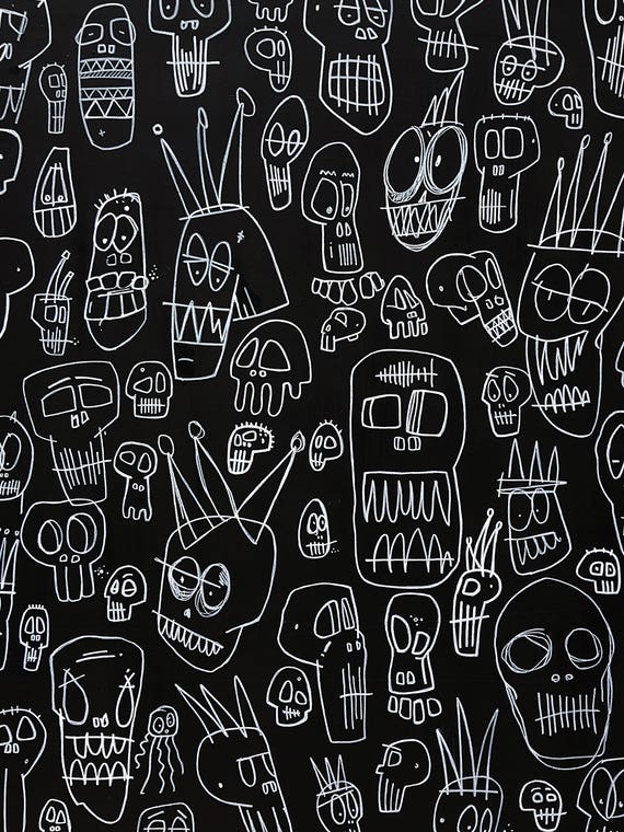 61 Skulls, 1 Magic Bean And A Jellyfish by Well Well