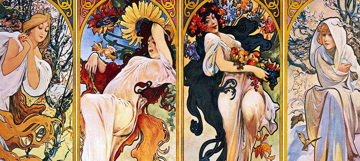 Alphonse Mucha Canvas Art Prints