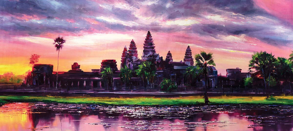 Angkor Wat Canvas Art