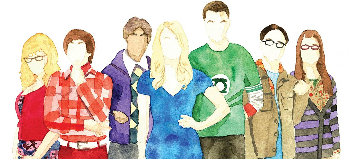 The Big Bang Theory Canvas Artwork
