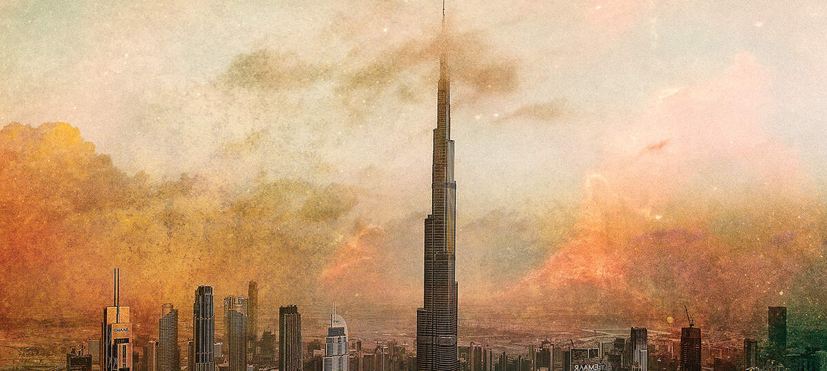 Burj Khalifa Canvas Prints